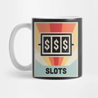 Vintage Style Slot Machine Design Mug